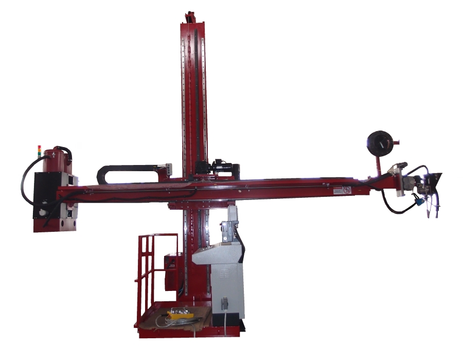 3×3(m) Column & Boom Welding Manipulator – Redrock Automation
